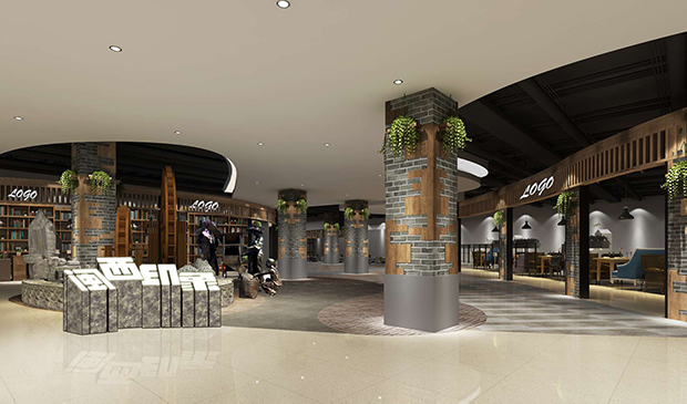 主題商業(yè)街區(qū)設計包裝,新年圣誕美陳設計制作-推薦漢谷文化